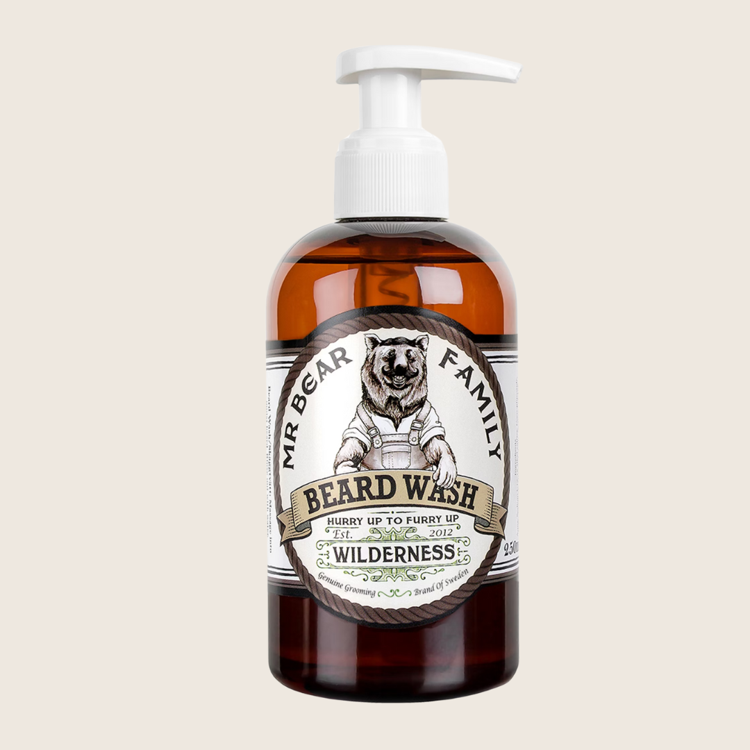 Champú para barba wilderness mr bear family los consejos de michael