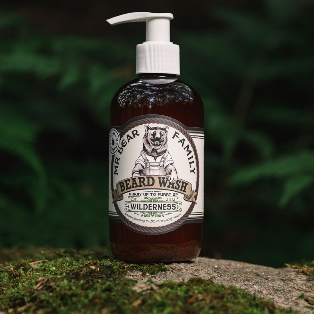 Champú para barba wilderness mr bear family los consejos de michael