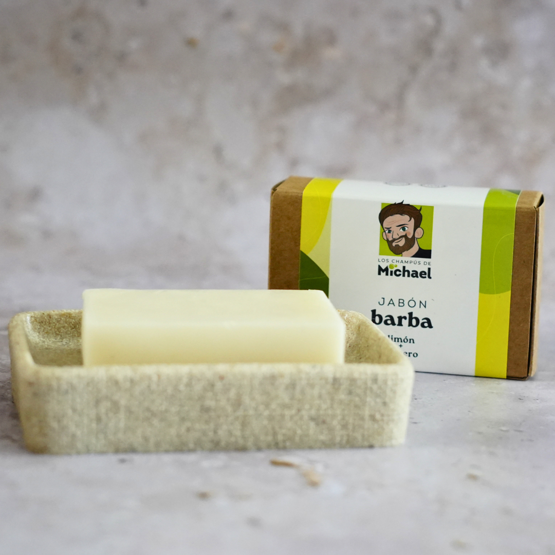jabon de barba natural limon romero los consejos de michael