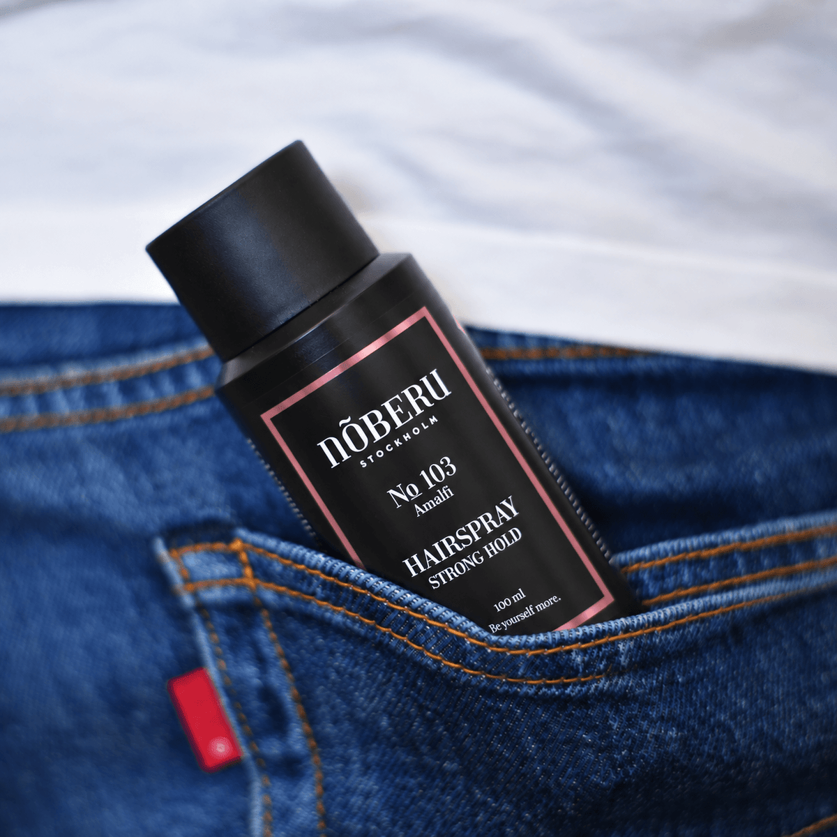 Laca Noberu 103 Amalfi de viaje 100 ml en el bolsillo de un vaquero - Los Consejos de Michael