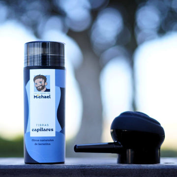 Pack de fibras capilares de 27,5 g con su aplicador